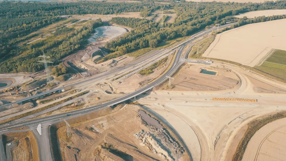 Autobahn Neubau
